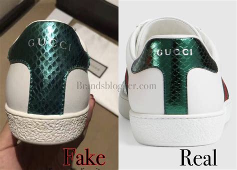 gucci replica sneakers|how to tell if gucci shoes are fake.